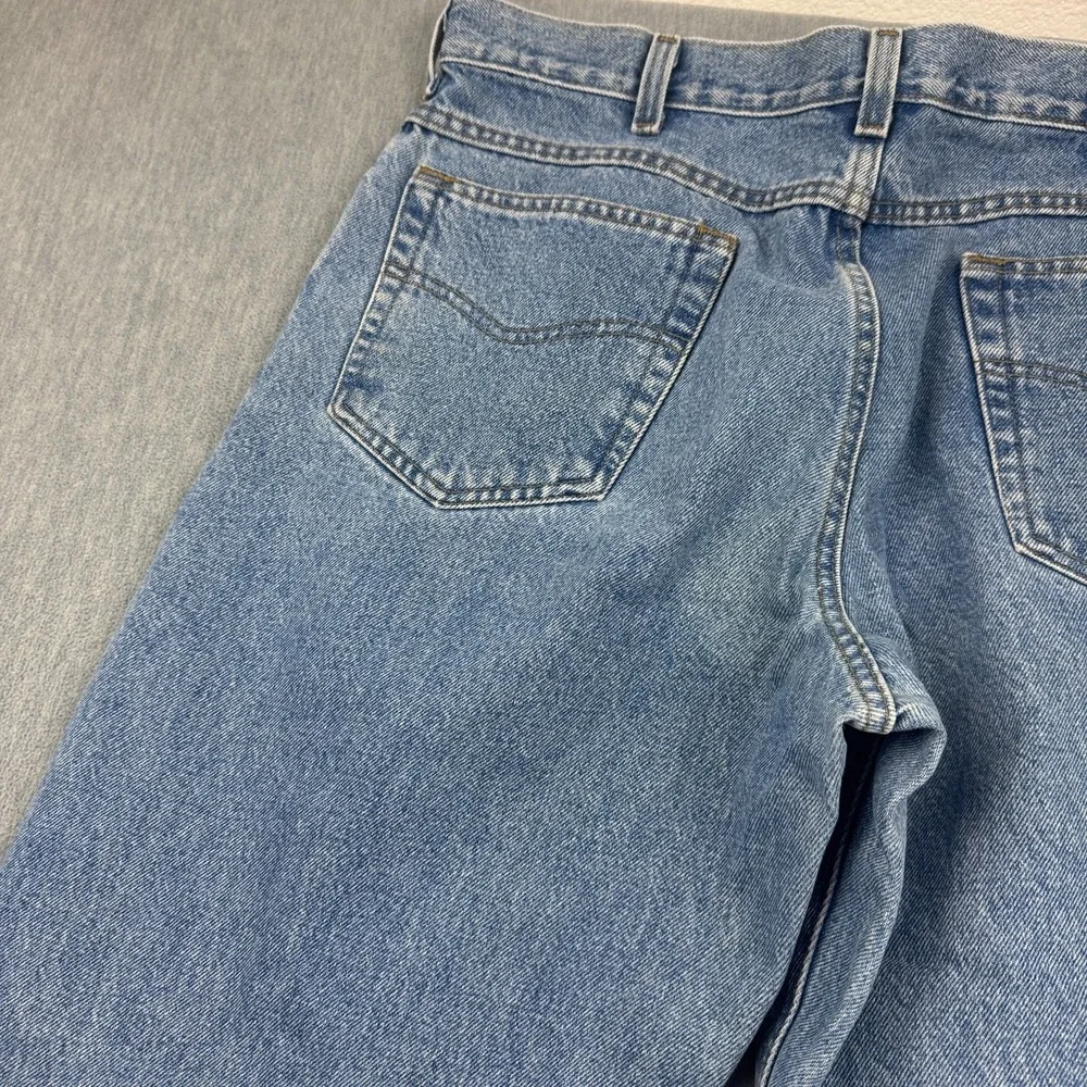 Vintage Carhartt Jeans Mens 35X34 Fit 35X32 Blue Denim Loose Fit Straight B167‎